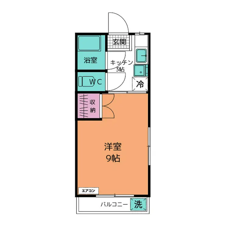 大澤ビル 3階階 間取り