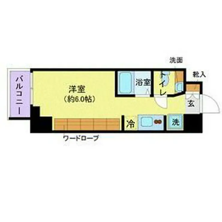 ステージグランデ大宮 7階階 間取り
