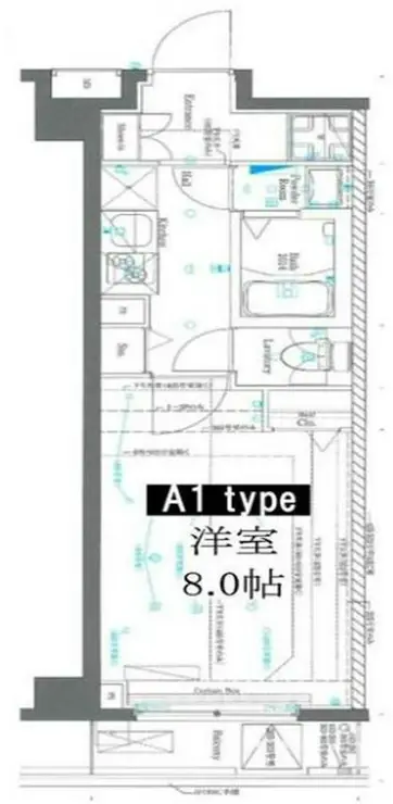 AZEST中板橋 3階階 間取り