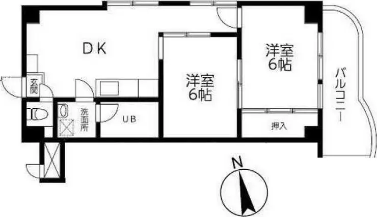 第3小池ビル 5階階 間取り