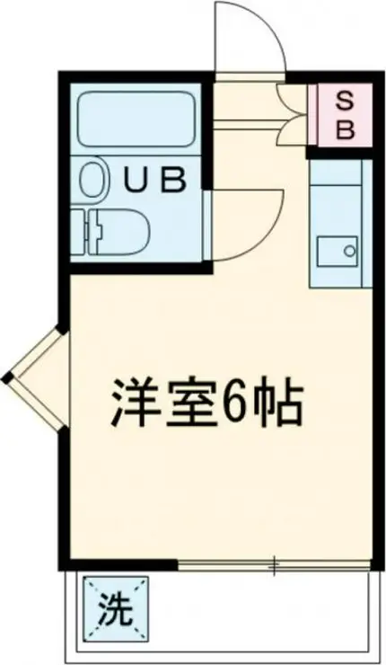 ハイシティ学芸大学第3 2階階 間取り
