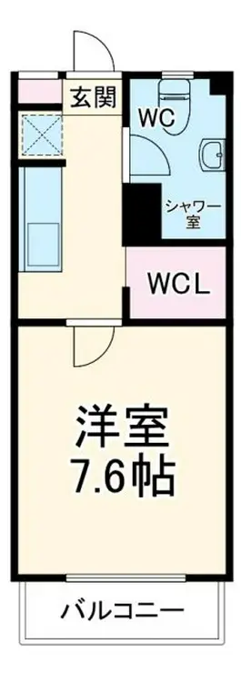 行徳マンション 2階階 間取り