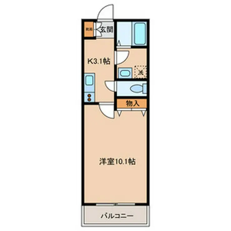 リビオン 2階階 間取り