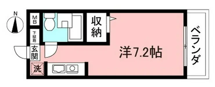 ジョイフル高井戸弐番館 1階階 間取り