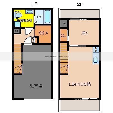 AKHA2(1SLDK/1階)の間取り写真
