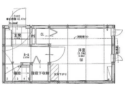 無添加TSUNAGU(1LDK/1階)の間取り写真