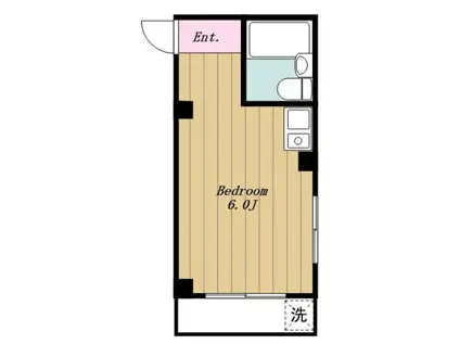 タウンライフ多摩センター2(ワンルーム/4階)の間取り写真