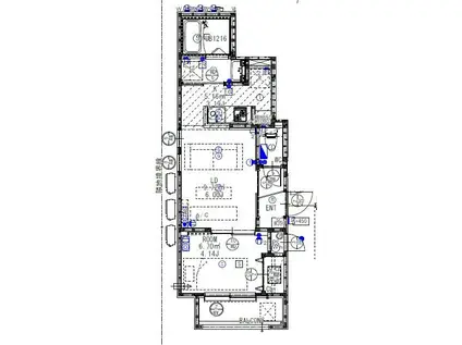 CHERIM片野イースト(1LDK/3階)の間取り写真