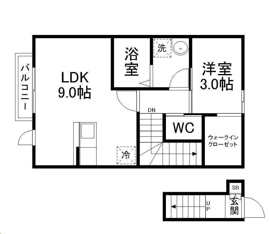 台原4丁目アパート B棟