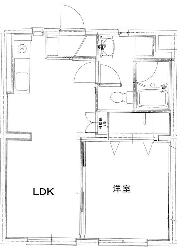 ＪＲ東海道本線 西焼津駅 徒歩7分 3階建 築29年(1LDK/3階)の間取り写真