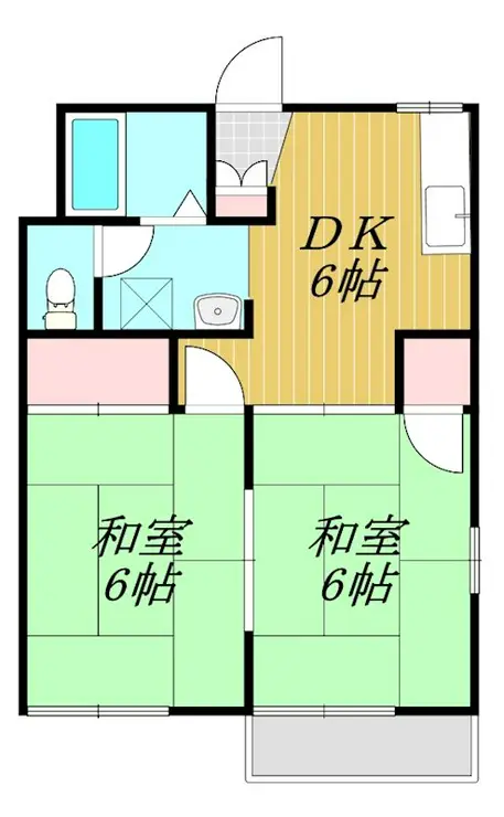 サンクレストハイツ 1階階 間取り