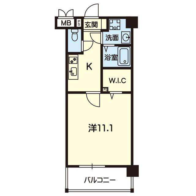 MAISON DE GYAN(1K/3階)の間取り写真