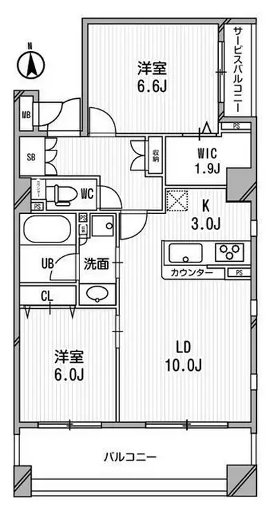 アーデン神保町 7階階 間取り