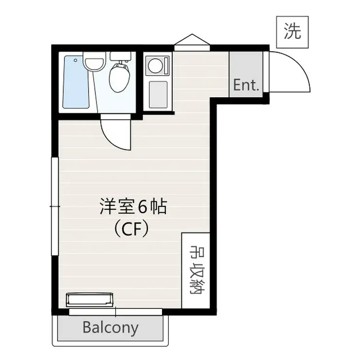 メゾンドパレス宮崎台 2階階 間取り