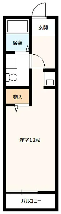 ヴェレーナ厚木 3階階 間取り