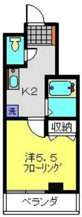ハイツラフィネ 2階階 間取り