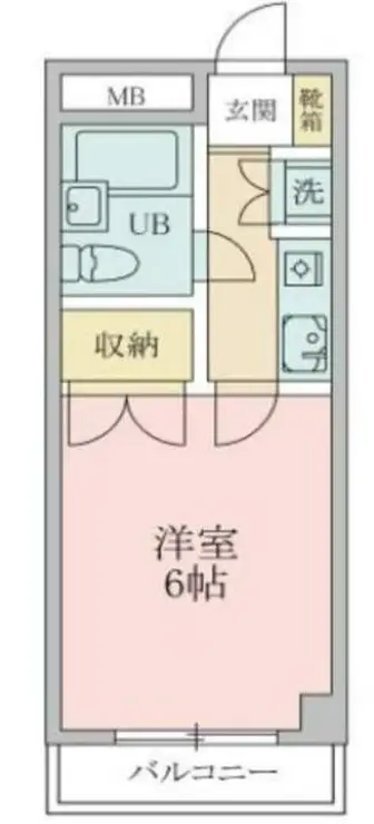 ホワイトパレス 1階階 間取り