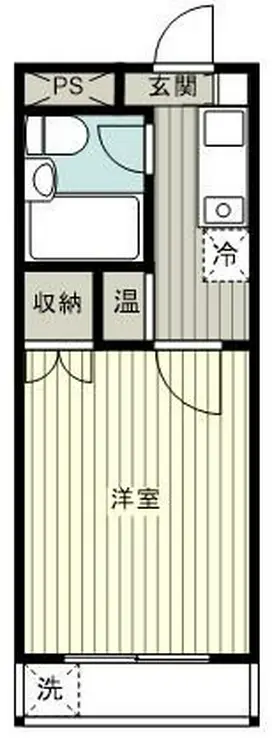 ハイタウン綱島 3階階 間取り