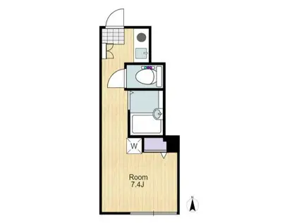 サン・アンベニュー成増(ワンルーム/3階)の間取り写真