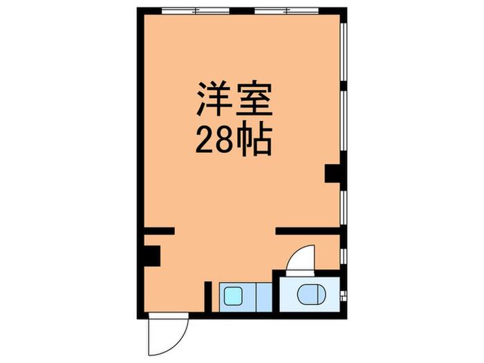 FRIEDEN KUZUHA VIEW(ワンルーム/2階)の間取り写真