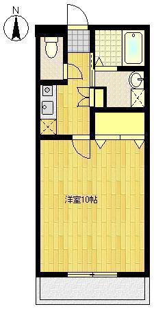 SERAI七番館(1K/3階)の間取り写真
