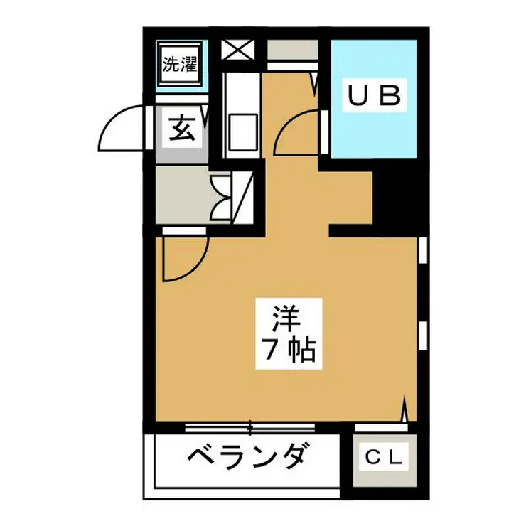 ブライトン北松戸 2階階 間取り
