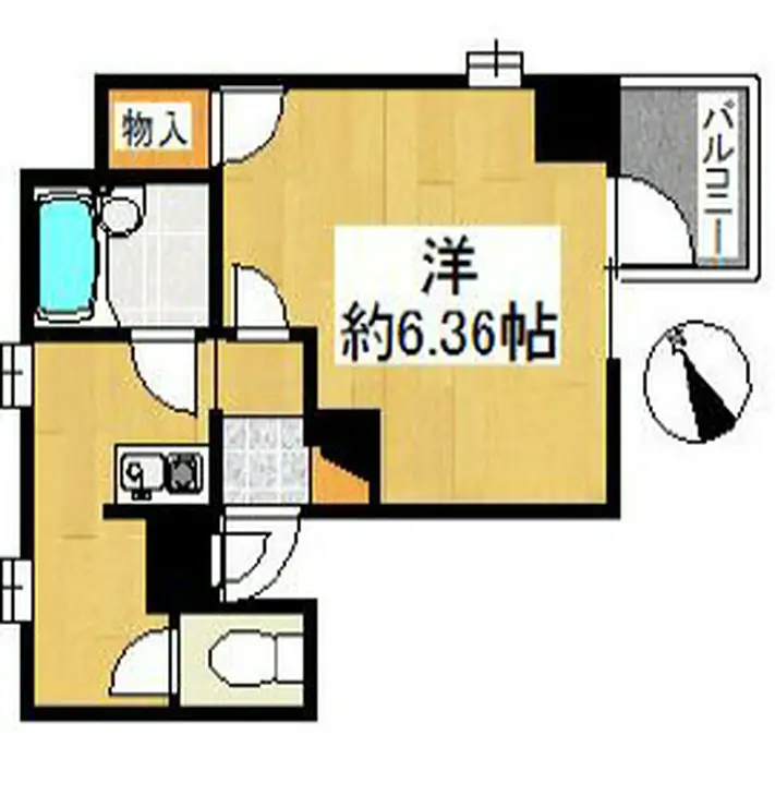 モンテベルデ第3横浜 8階階 間取り