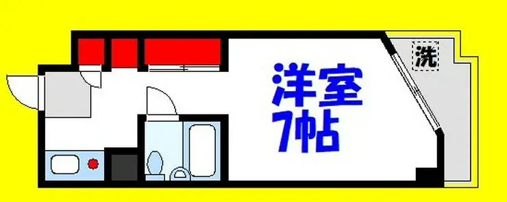 フジマンション葛西 2階階 間取り