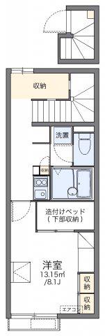 レオパレス泉(1K/2階)の間取り写真