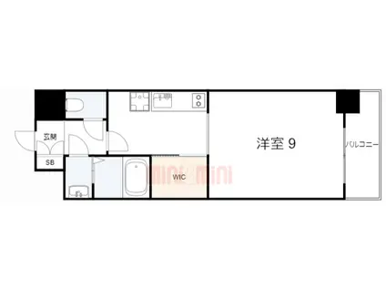 ファーストフィオーレ神戸元町ディモーラ(1K/5階)の間取り写真