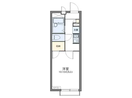 日野本町(1K/2階)の間取り写真