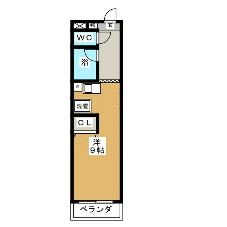 ラフィーネ初石 1階階 間取り