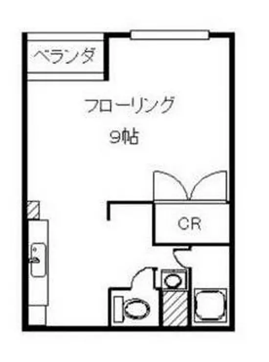 目黒第五コーポラス 7階階 間取り