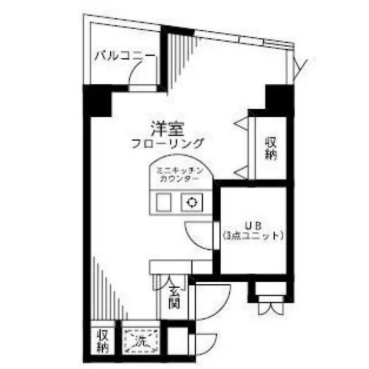 ベルソーネ目白 3階階 間取り