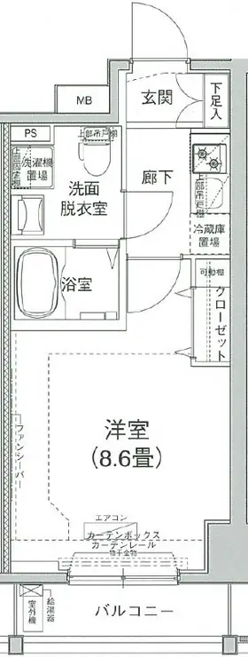 アイル東京向島参番館 4階階 間取り