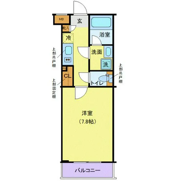 アイル エアポート羽田 2階階 間取り