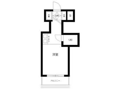 TOP・川崎第3(1K/8階)の間取り写真