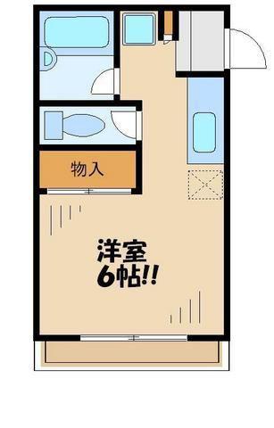 HEIM 匠(1K/1階)の間取り写真