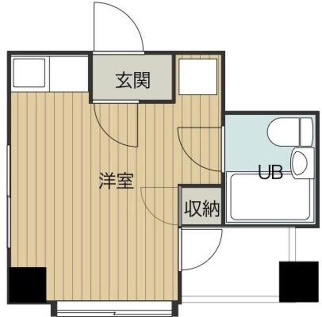 アフニィ駒込(ワンルーム/3階)の間取り写真
