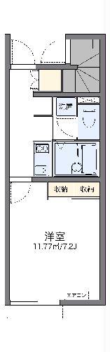 レオネクスト壽光III(1K/1階)の間取り写真
