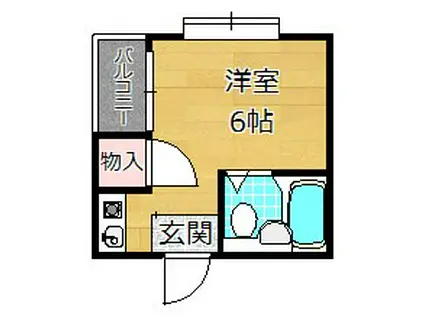 KAISEI HIRAKATA(ワンルーム/4階)の間取り写真