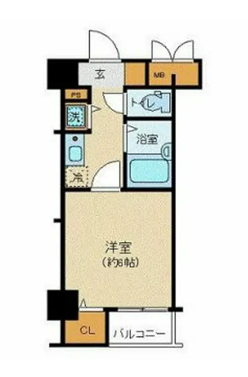 ドルチェ代々木 5階階 間取り