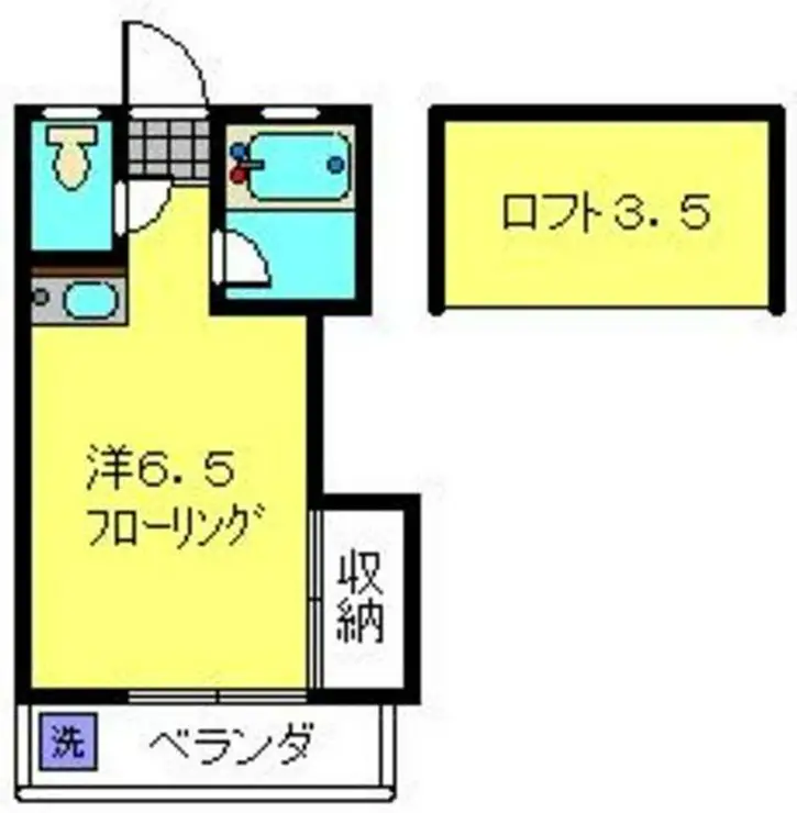 リバーサイド港南 2階階 間取り