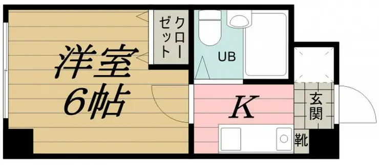 カムフォート新宿 3階階 間取り