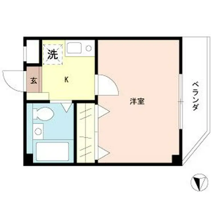 アネックス中浦和2期 3階階 間取り