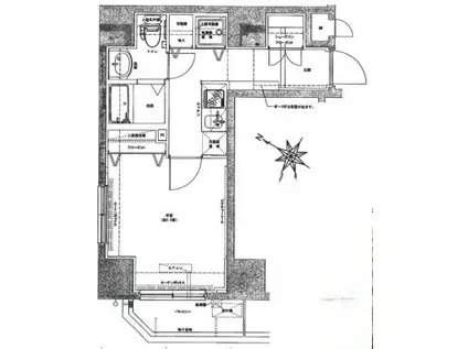DOLCE YOKOHAMA関内(1K/4階)の間取り写真