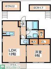 サンモールヒルズ北烏山(1LDK/1階)の間取り写真