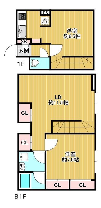 ANQI碑文谷(2LDK/1階)の外観写真