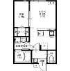KEIAI RESIDENCE 我孫子(1LDK/2階)の間取り写真