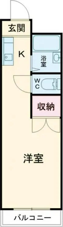 ファミール曙 2階階 間取り